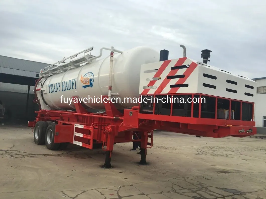 Sewage Suction Tank Trailer