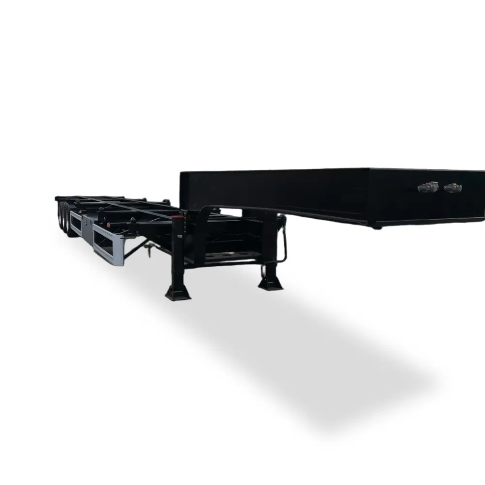 3-Axle Skeletal/Skeleton Semi-Trailer 20 FT 40 FT 45 FT Steel Frame Chassis Master Container Transport Semi Trailer