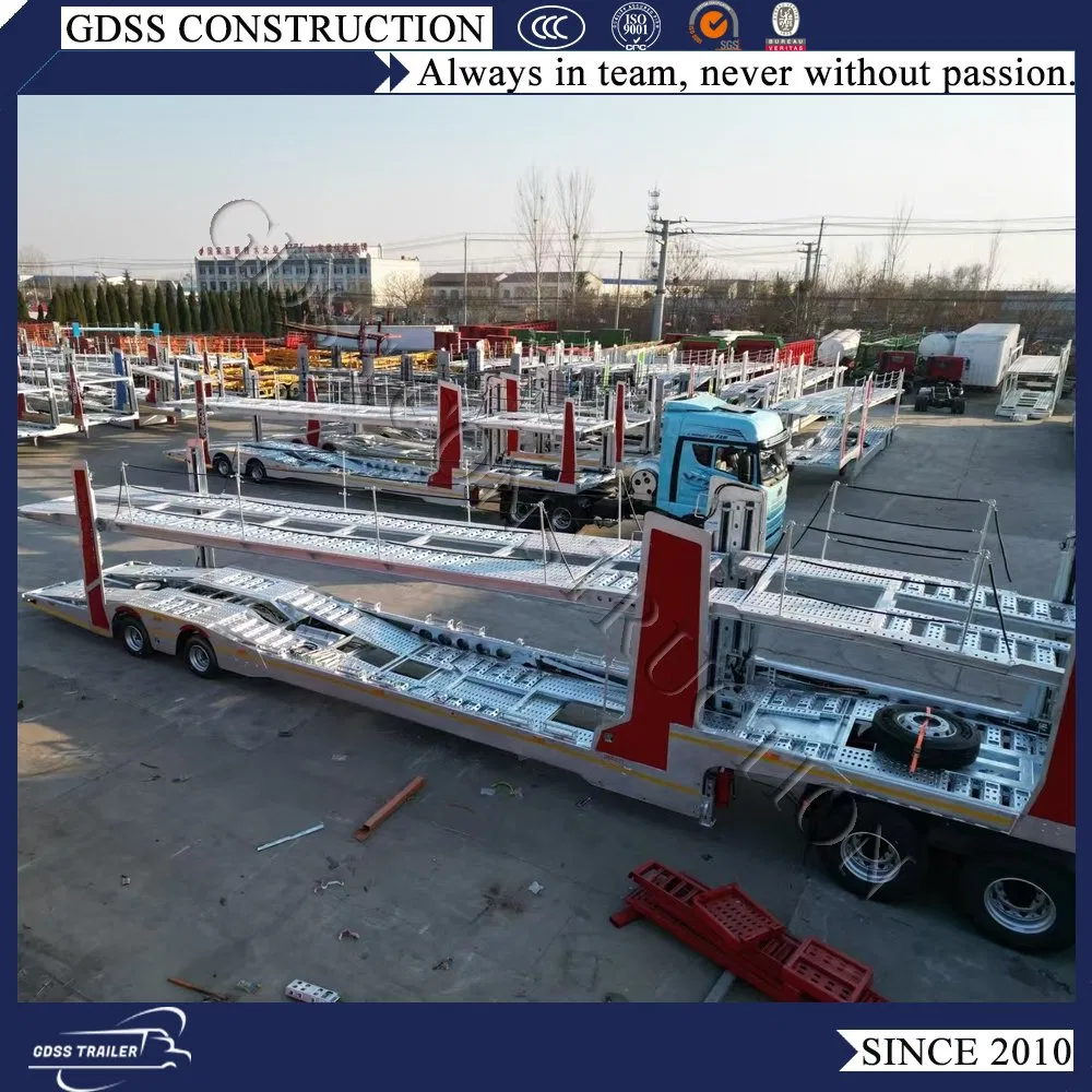 Premium Car Carrier Lowbed Dump Tank Semi Trailer for Safe Vehicle Transport