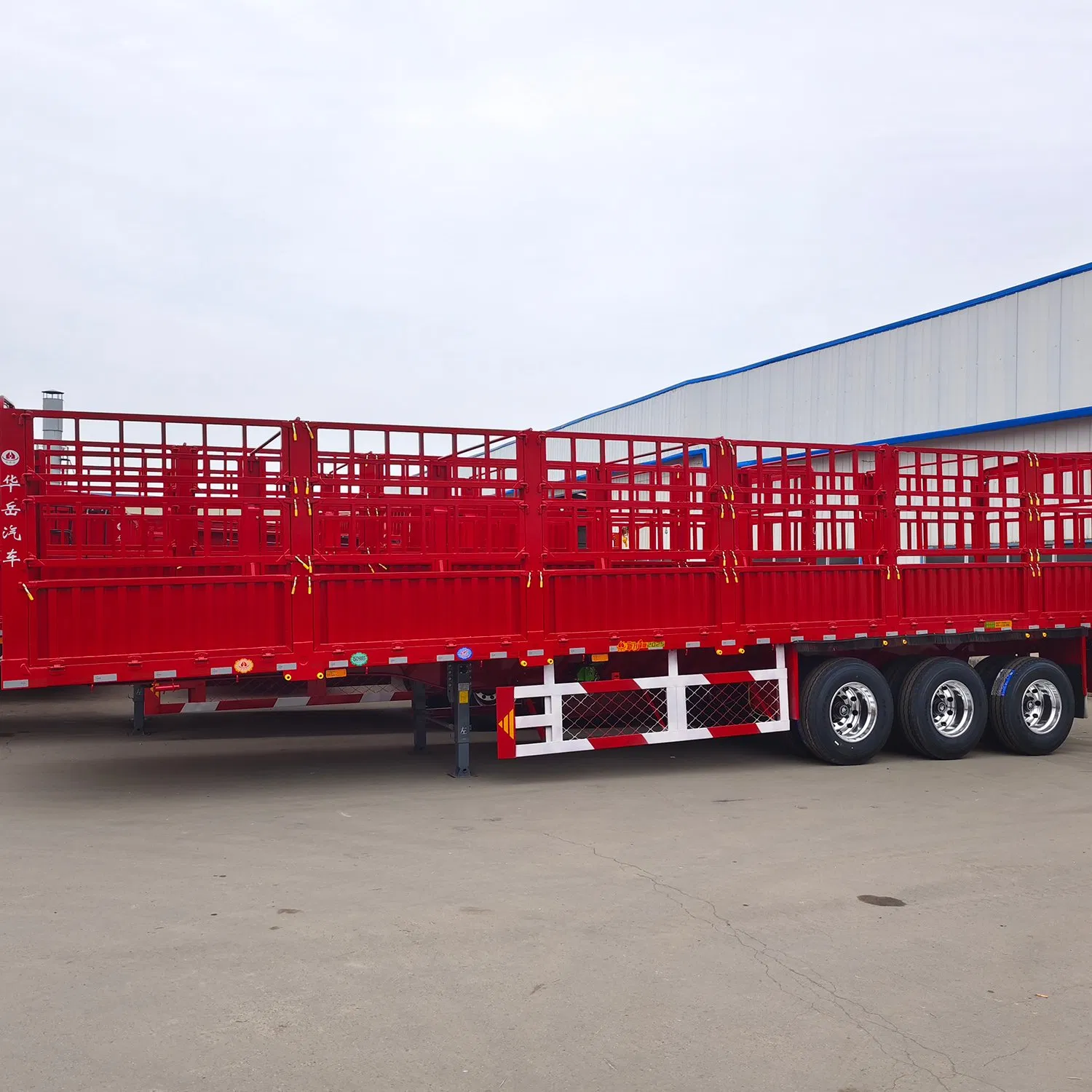 Adaptable to Various Cargo Types Special Purpose Trailer Robust Construction Semi Trailer