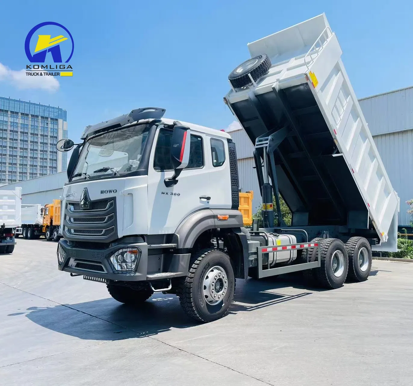 2025 New Sinotruk HOWO Nx Hohan 6X4 10 Wheels 371 380HP 400HP 430HP Mining Tipping Tipper Dumper Dump Truck Used Trucks HOWO Used Transport Truck for Sale