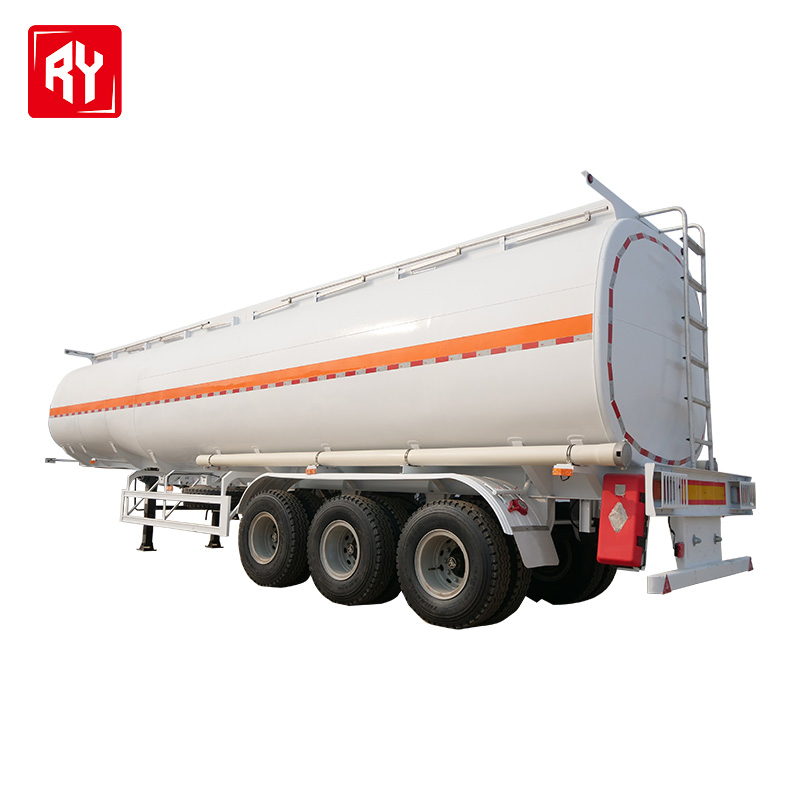 3 Axle 4 Axle 30000 Liters 40000 Liters 45000 Liters Buffalo Milk Tanker Truck Liquid Transport Fuel Tank Trailer