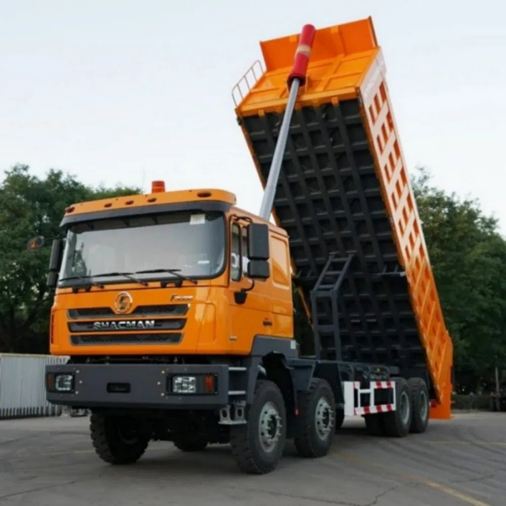 Used Shacman F3000 Heavy Duty 6X4 Left Hand Drive Diesel 11 Wheels Euro 2 Weichai Engine Dump Truck for Sale