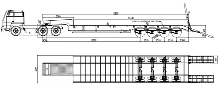 4 Axle Lowbed