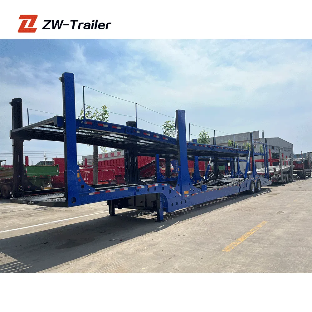 Customized Double Deck Hauler Car Transport Truck Semi-Trailer Car Carrier Semi Trailer for Sale