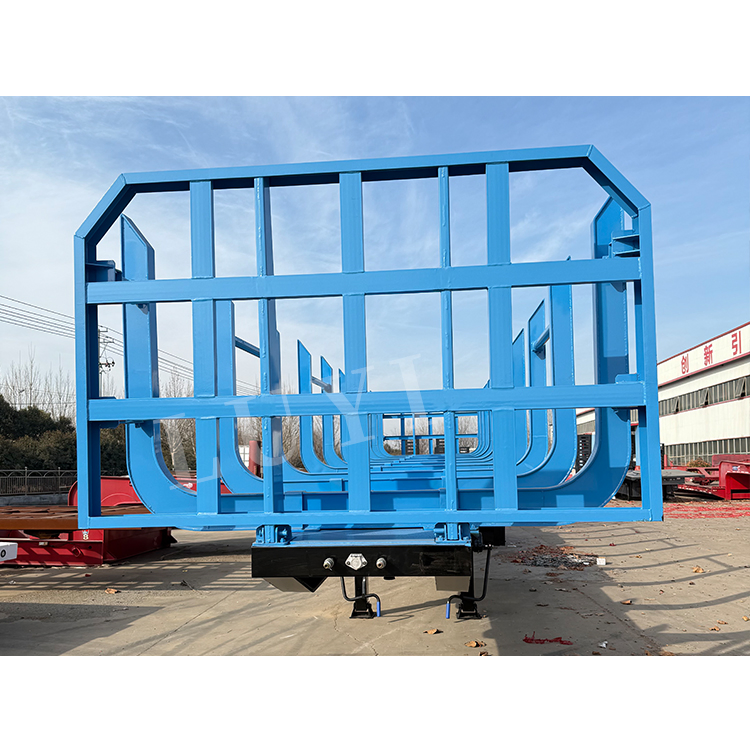 Log Transport Semi Trailer for Efficient Timber