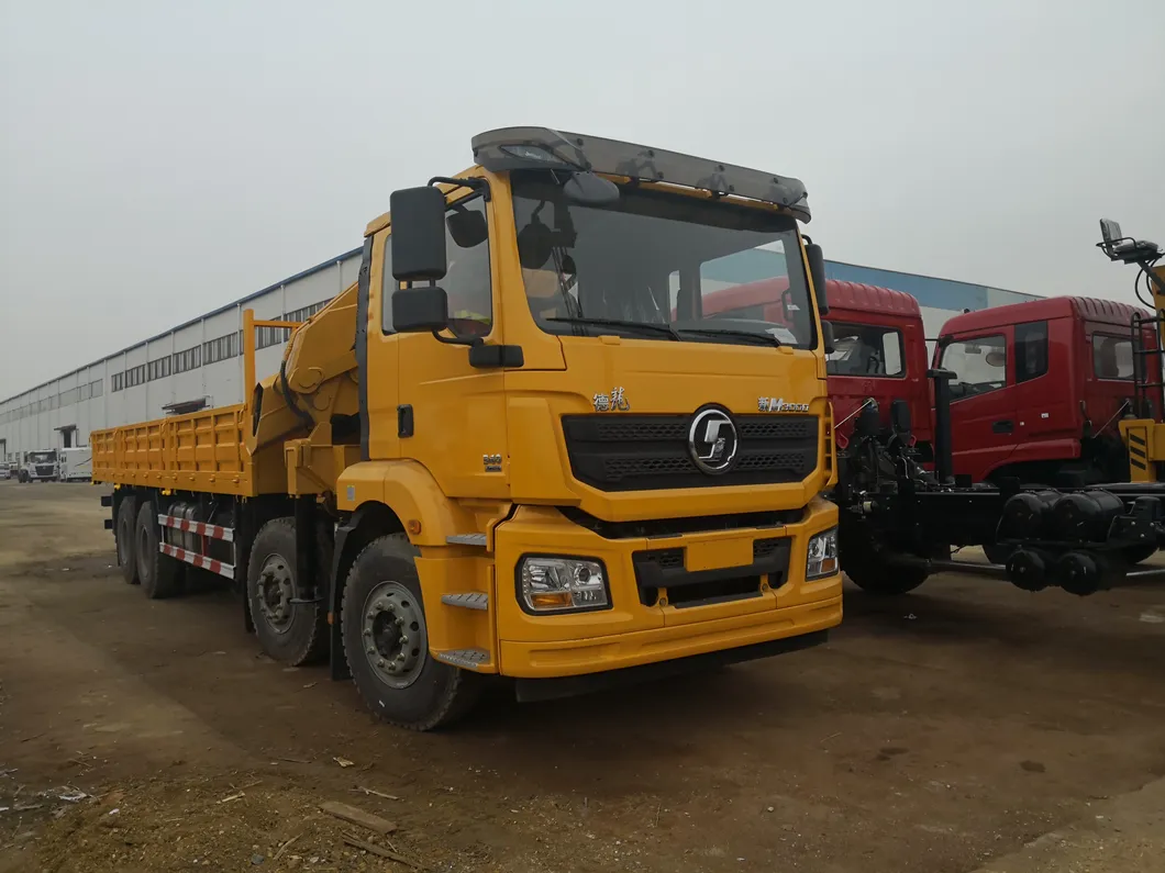 Crane Truck Front View