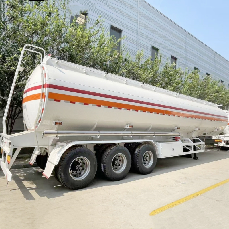 Tri Axle 40000liters Diesel Oil Fuel Tanker Semi Trailer for Sale Factory Manufacturers