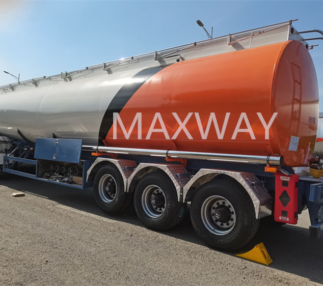 3 Axle 45000/50000L Fuel Oil Petrol Tanker Semi Truck Tractor Trailers for Sale
