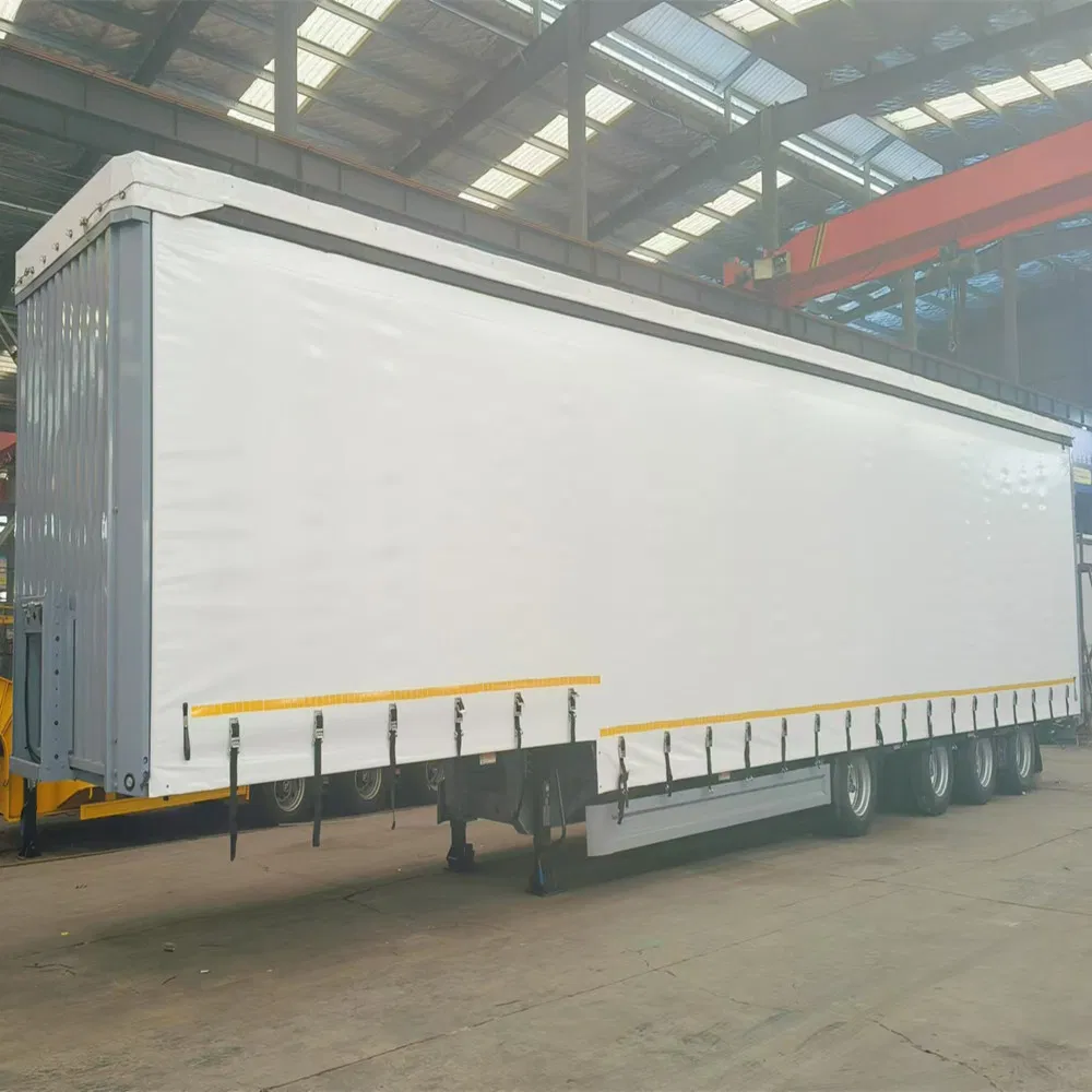 Box Type Cargo Side Curtain Semi Trailer with Ottc Certification