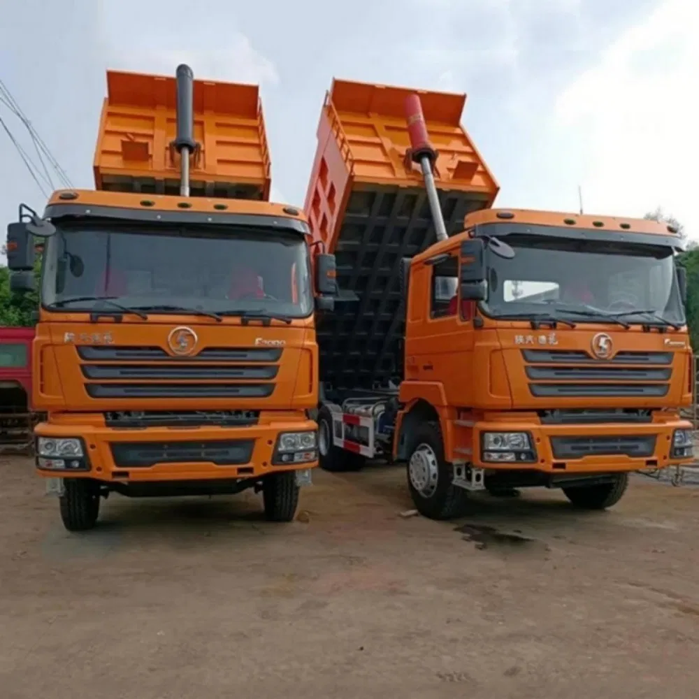 Used Shaanxi Shacman F2000 6X4 Diesel Dump Truck 380HP RC Model for Construction Mining Transport Drive Wheel Left Algeria