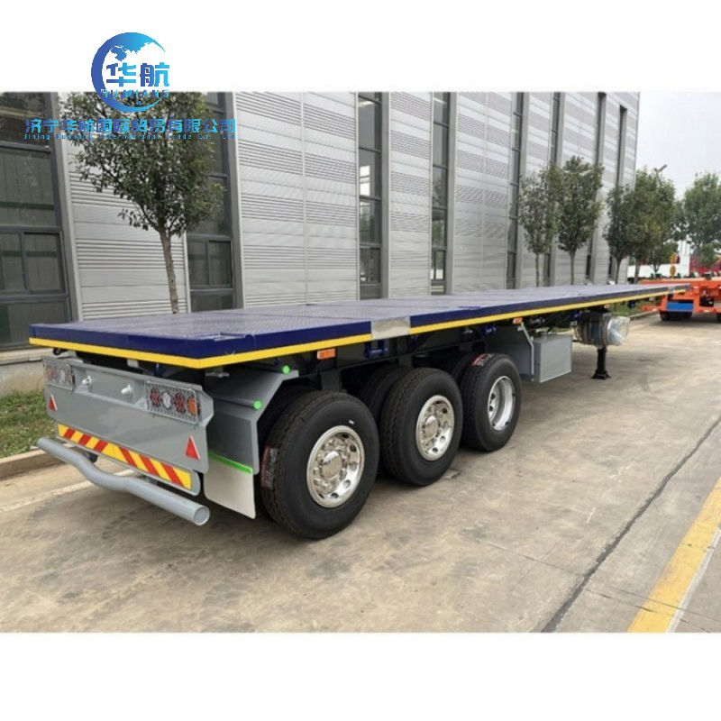40FT Skeleton Trailer Container Skeleton Truck From Indian Manufacturer High Quality Skeletal Semi Trailer for Sale