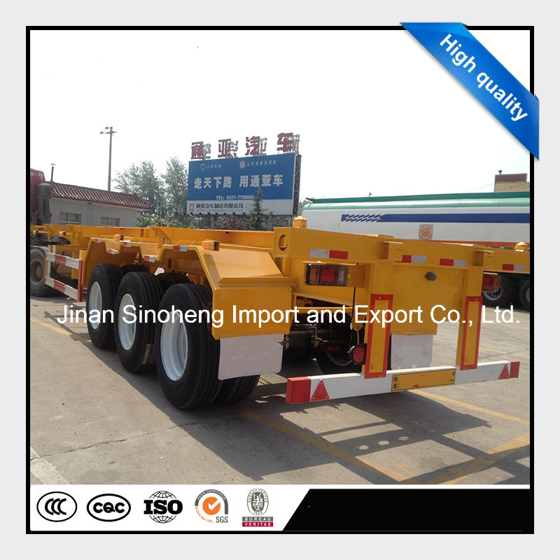 Flatbed Platform Container Semi Trailer