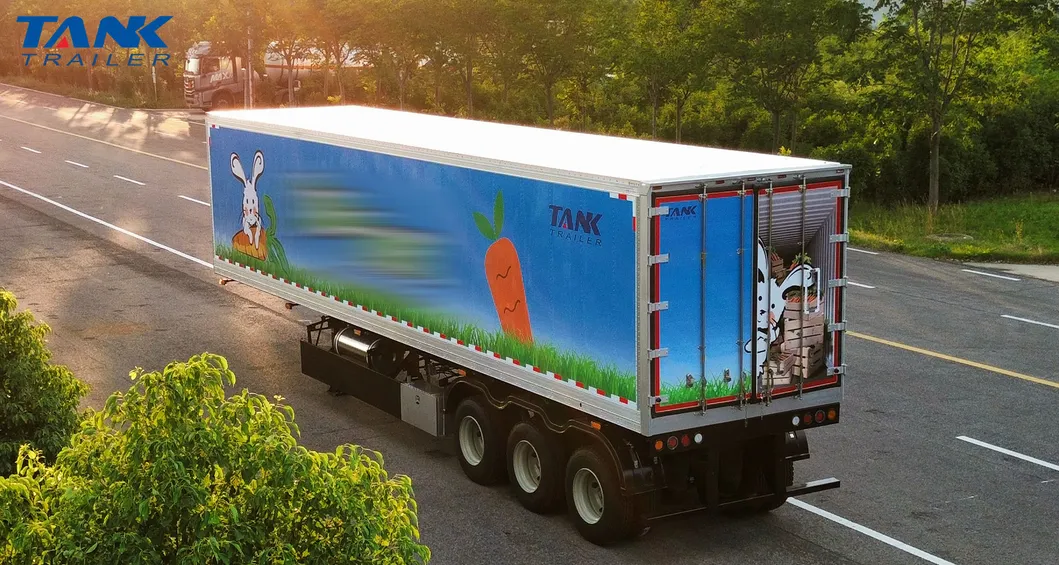 Refrigerated Van Semi Trailer