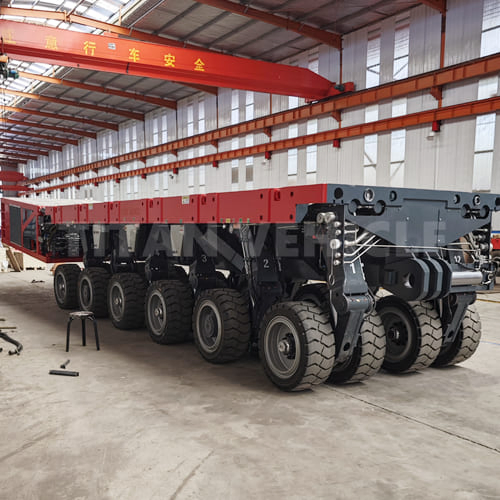 Titan 300-400t Hydraulic Modular Trailer / Spmt Hydrostatically Powered Modular Transporters with 400 Ton 500ton Capacity