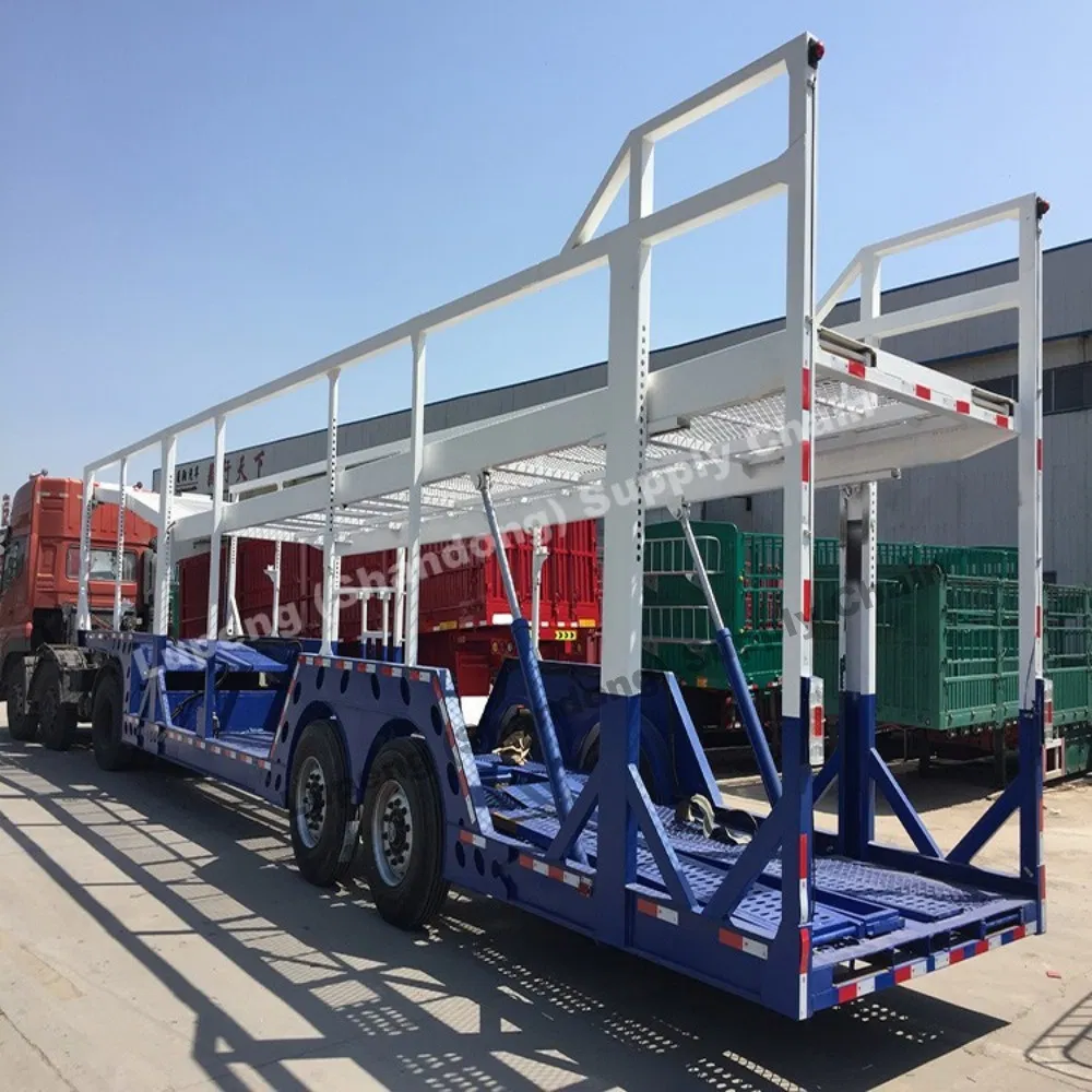 Heavy Duty Car Hauler Trailer Hydraulic Car Hauler Carrier