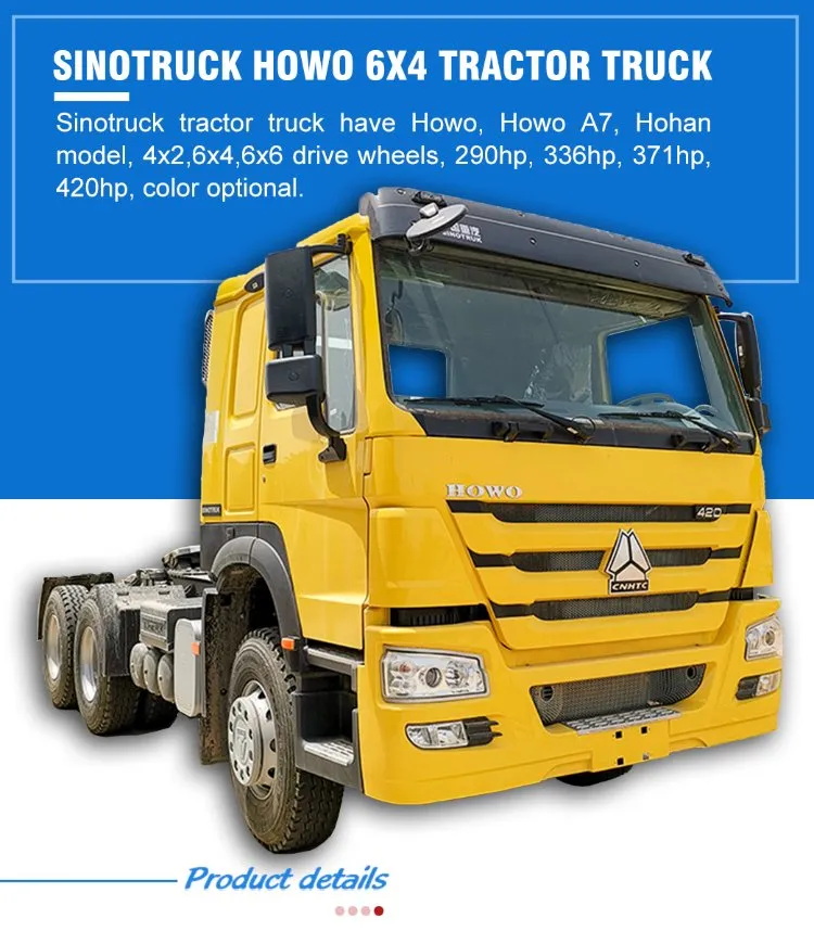 Sinotruk HOWO Tractor 6x4