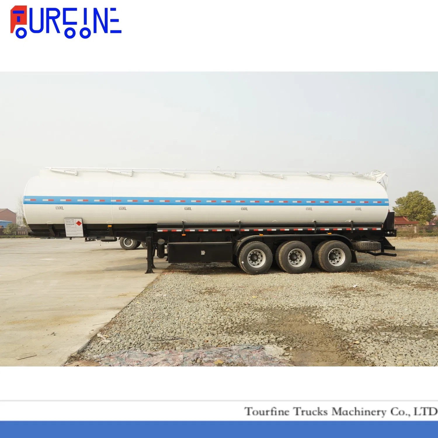 Congo (Republic of Congo) Burkina Faso Sierra Leone Zambia 3 Axle 35000L 40000L 45000L Loading Diesel Fuel and Crude Oil Fuel Oil Tanker Semi Trailer
