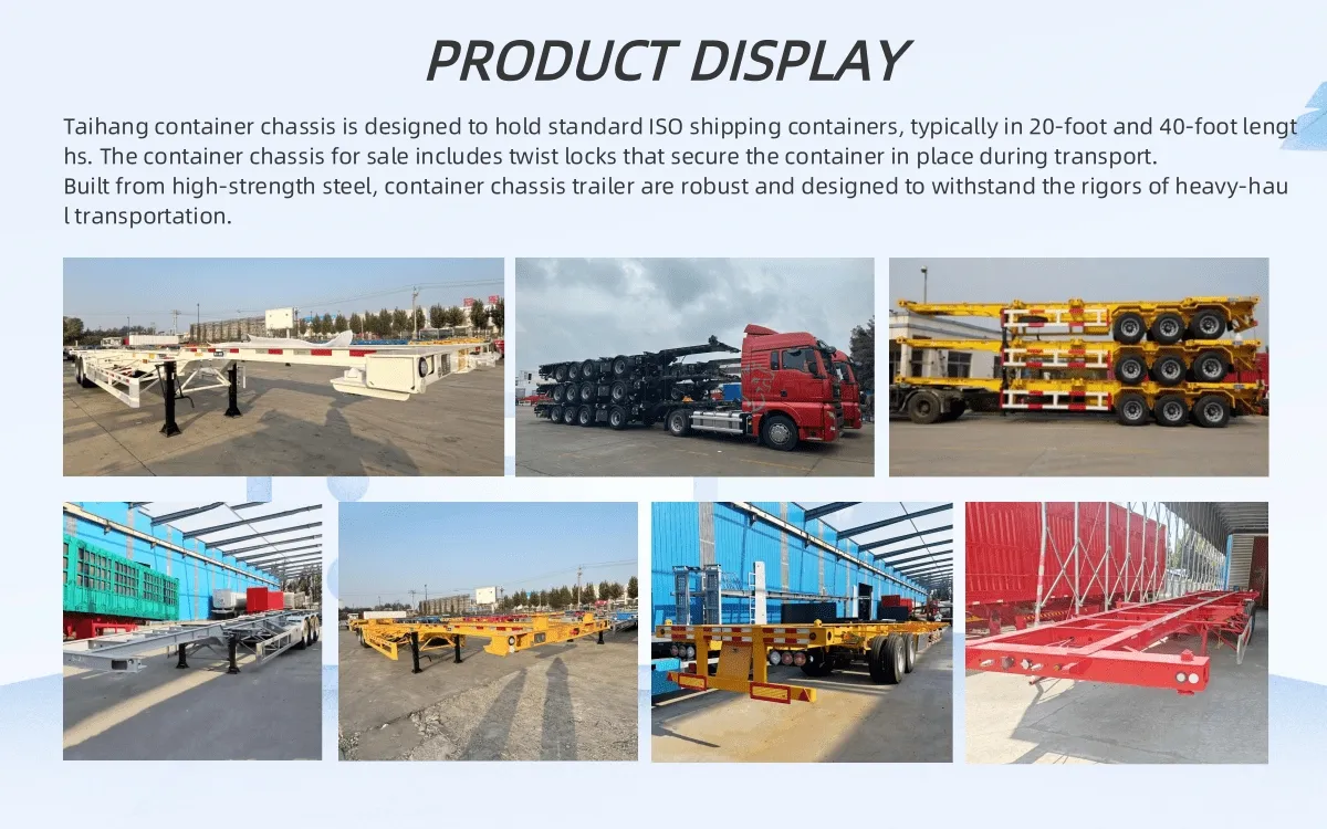 Skeleton Semi Trailer