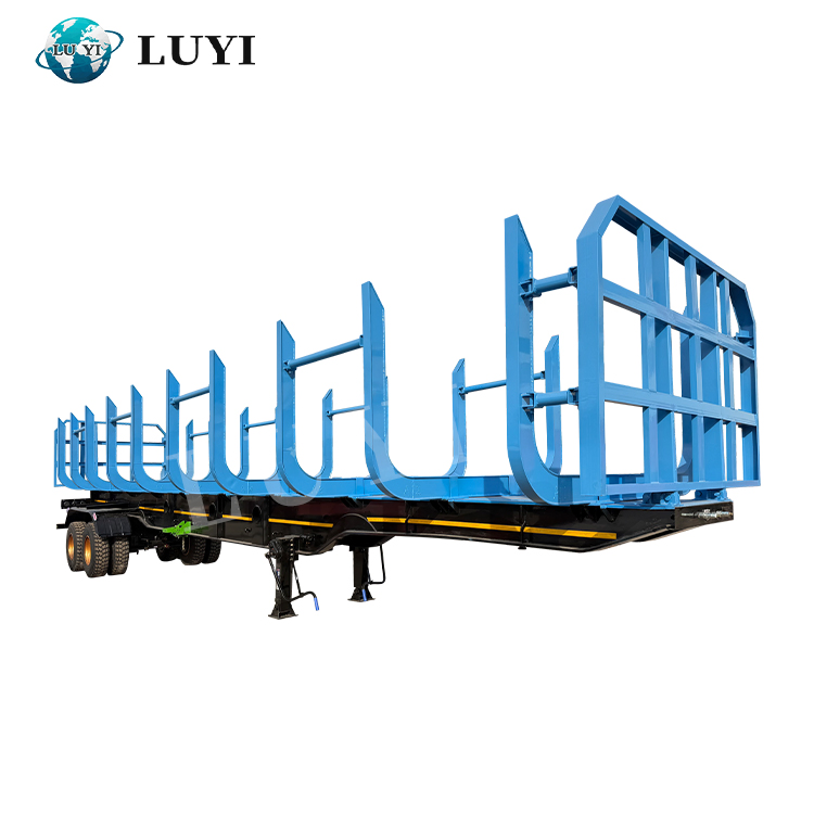 Log Transport Semi Trailer for Efficient Timber