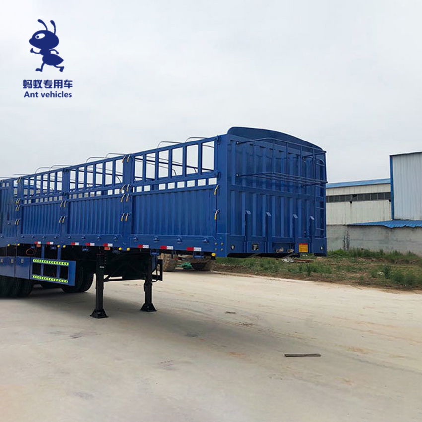 New Product Fence Semi-Trailer for Transportation of Pig Cow and Sheep