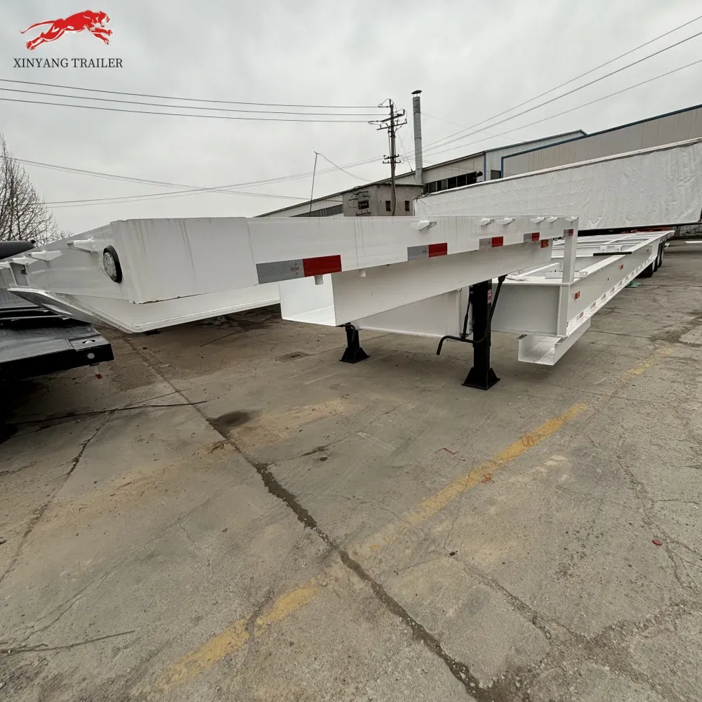 Skeletal Semi Trailer View 2