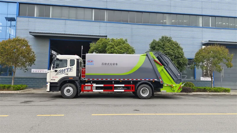 Garbage Truck View 2