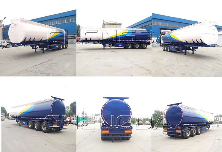 Fuel Tanker Side View
