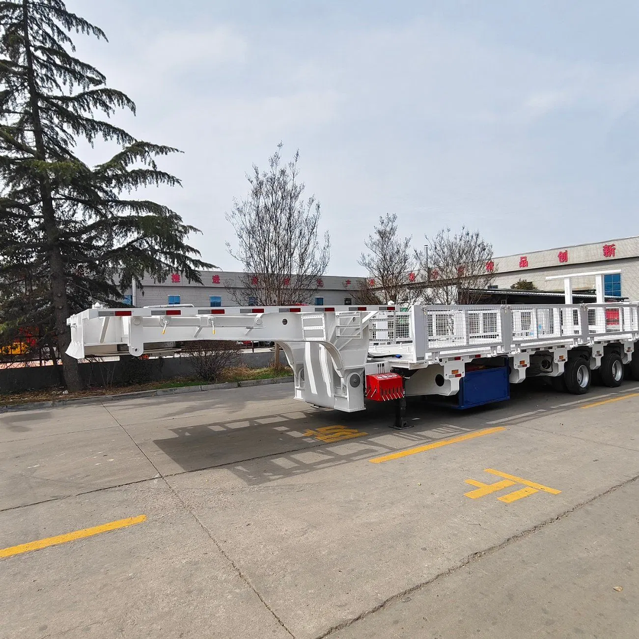 Adaptable to Various Cargo Types Special Purpose Trailer Retail Goods Transport Semi Trailer