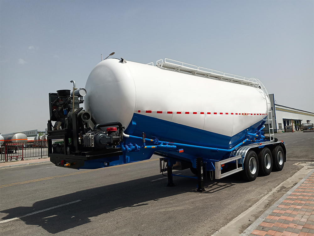 High Performance New China High-Quality Seamless Compact Special-Purpose Cement Semi-Trailer