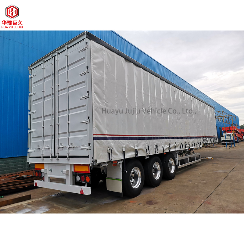 Dry Van Semi Trailer Box Trailer Refrigerated Freezer Trailer