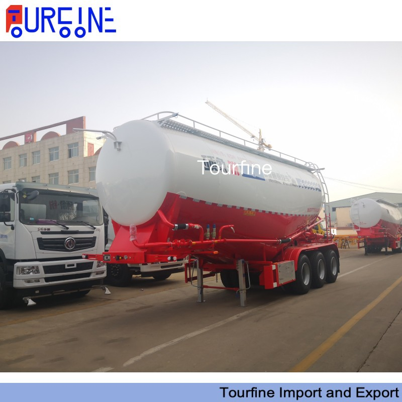 Banana Shape Cement Bulker, Bulk Cement Tanker Grain Animal Feed Tanker Trailer Cement Bulker Semi Truck Trailer