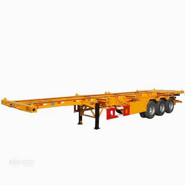 Advanced Engineering 4 Axle Chassis Semi Trailer with 53FT Length and Double Drop Frame Design