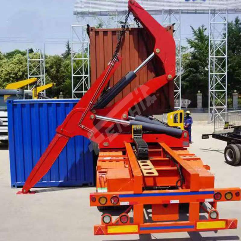 Side Loader Container Lift Truck Refrigerated Container Sidelifter Container Side Lift Semi-Trailer for Sale