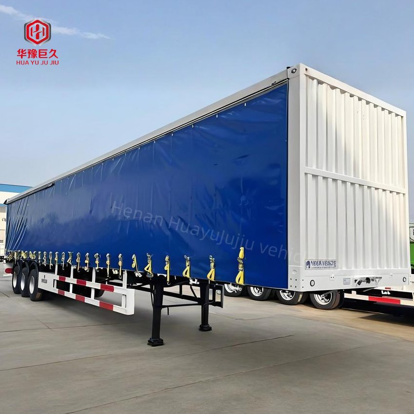 Dry Van Semi Trailer Box Trailer Refrigerated Freezer Trailer