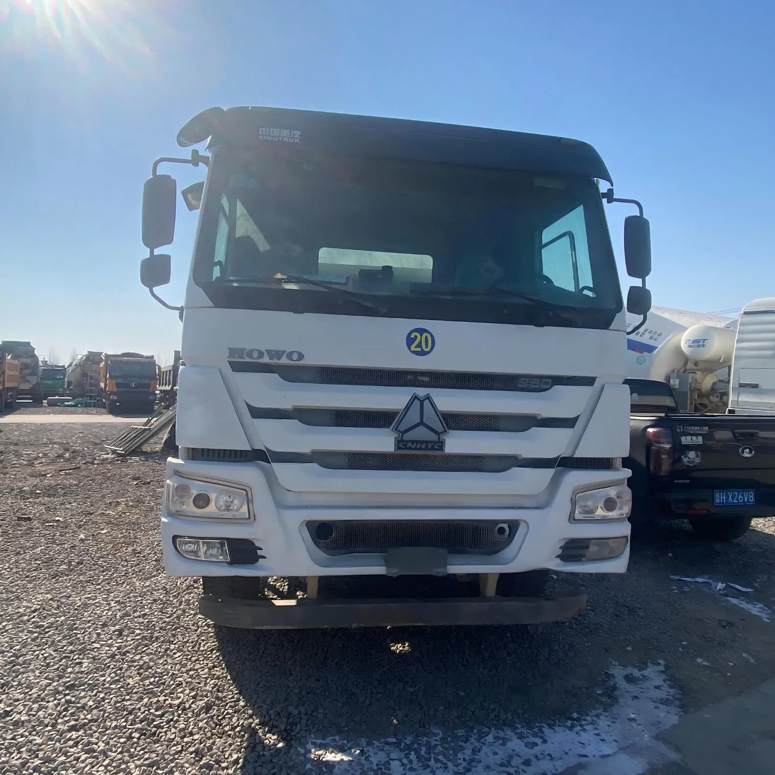 Used HOWO 6*4 Cement Truck Concrete Mixer Truck for Sale Components Construction and Plant Available