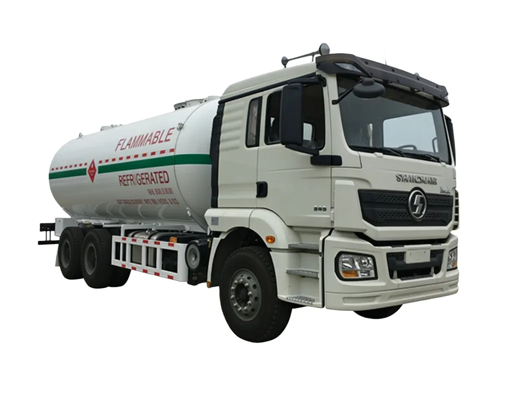 LPG Gas Bobtail Tank Truck View 1