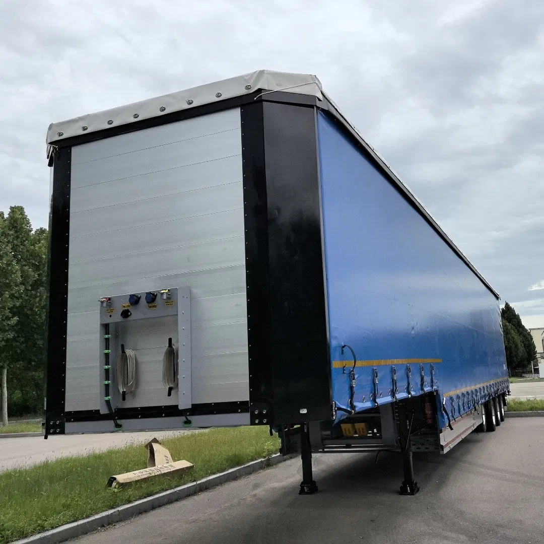 Box Type Cargo Side Curtain Semi Trailer with Ottc Certification