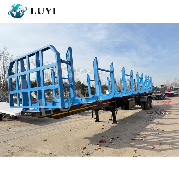 Log Transport Semi Trailer for Efficient Timber