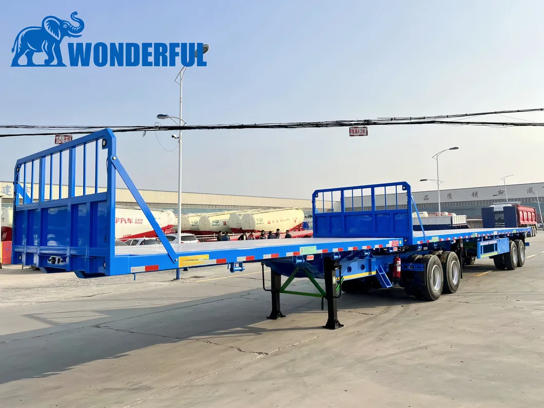Flatbed Trailer View 1