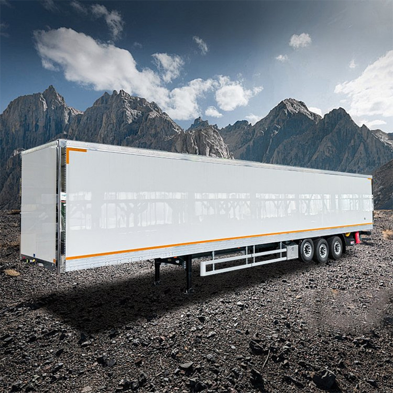 New 53 FT Dry Van Enclosed Box Trailer 3 Axles Box Semi Trailers for Sale