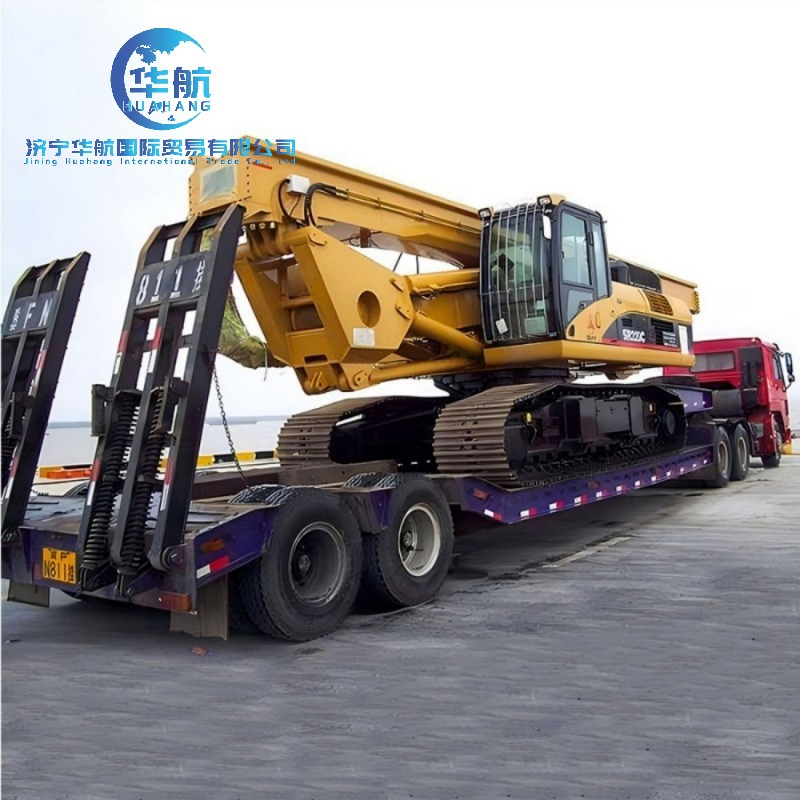Gooseneck Heavy Duty Trailer Extendable 4 5 Axle Lowbed Long Heavy Duty Steel Low Bed Semi Trailer for Trailer Transport