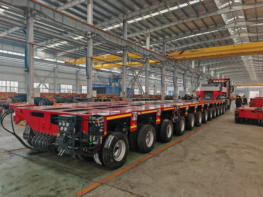 Hydraulic Modular Trailer View 2