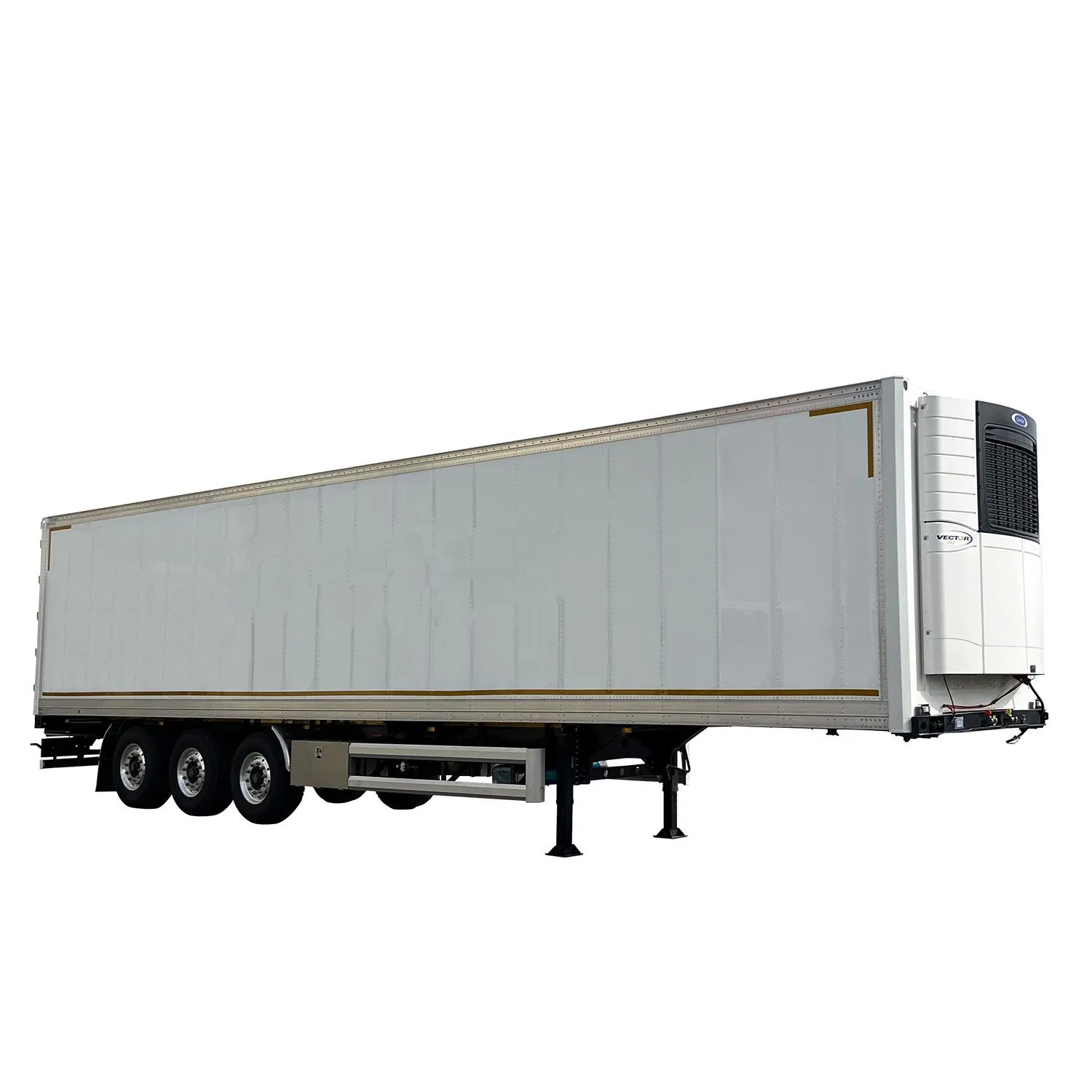 3 Axle Refrigerated Truck Semi Trailer Refrigerator Cooling Trailer
