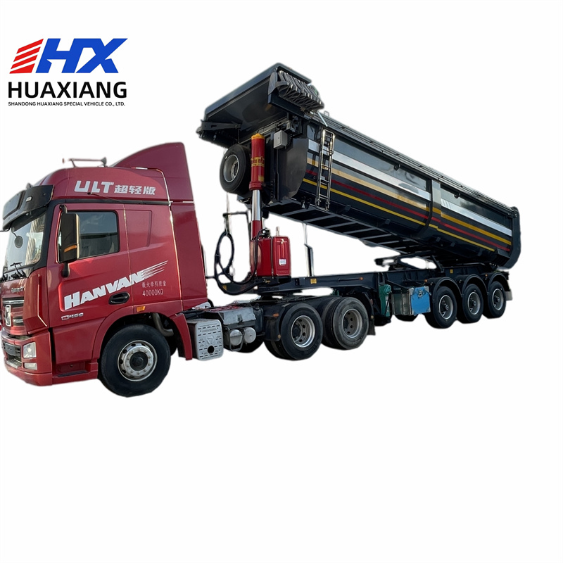 Factory Price Transport Coal Ore Sand Gravel Hydraulic Dump Trailer 3 Axle U Type Dump Truck Semi Trailer Dump Trailer