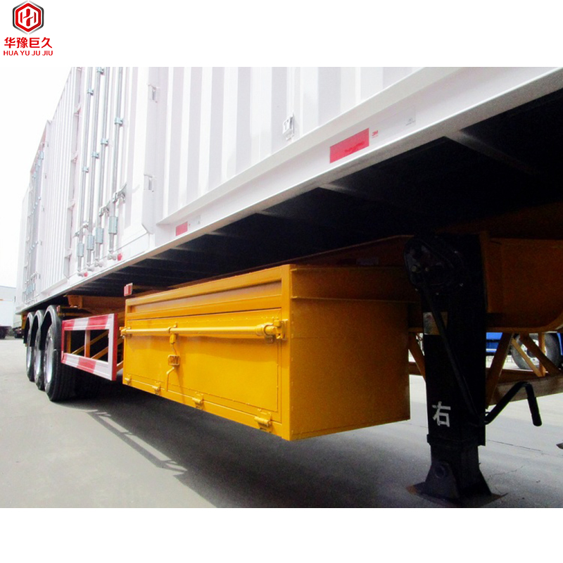 Dry Van Semi Trailer Box Trailer Refrigerated Freezer Trailer