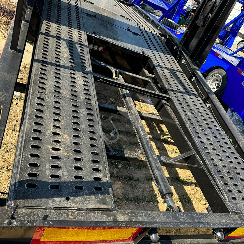 Factory Price Double Floor Steel Chassis 2/3axle Auto Hauler Car Carrier Semi Trailer for Transportation 8 Cars Semi-Trailer