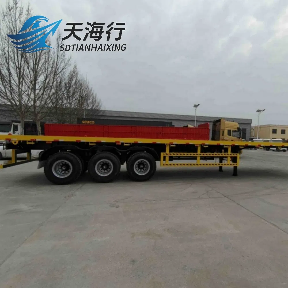 Popular 3-Axis Steel Skeleton Semi-Trailer with Container Chassis 12r22.5 Tyre for Truck Trailers