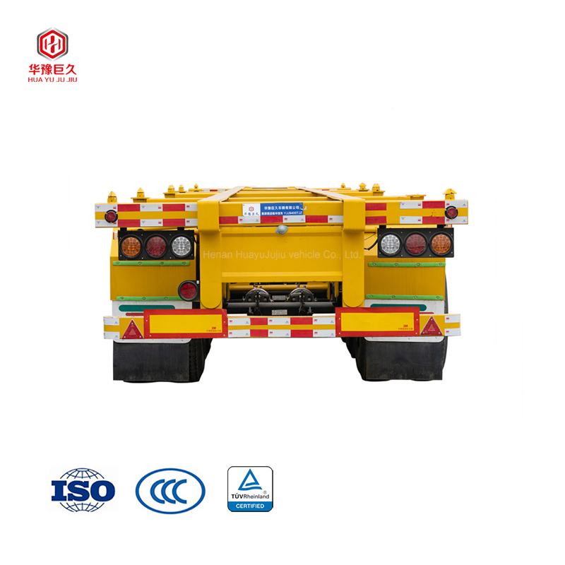 Manufacturer 40FT Skeleton Semi Trailer Chassis Frame in China