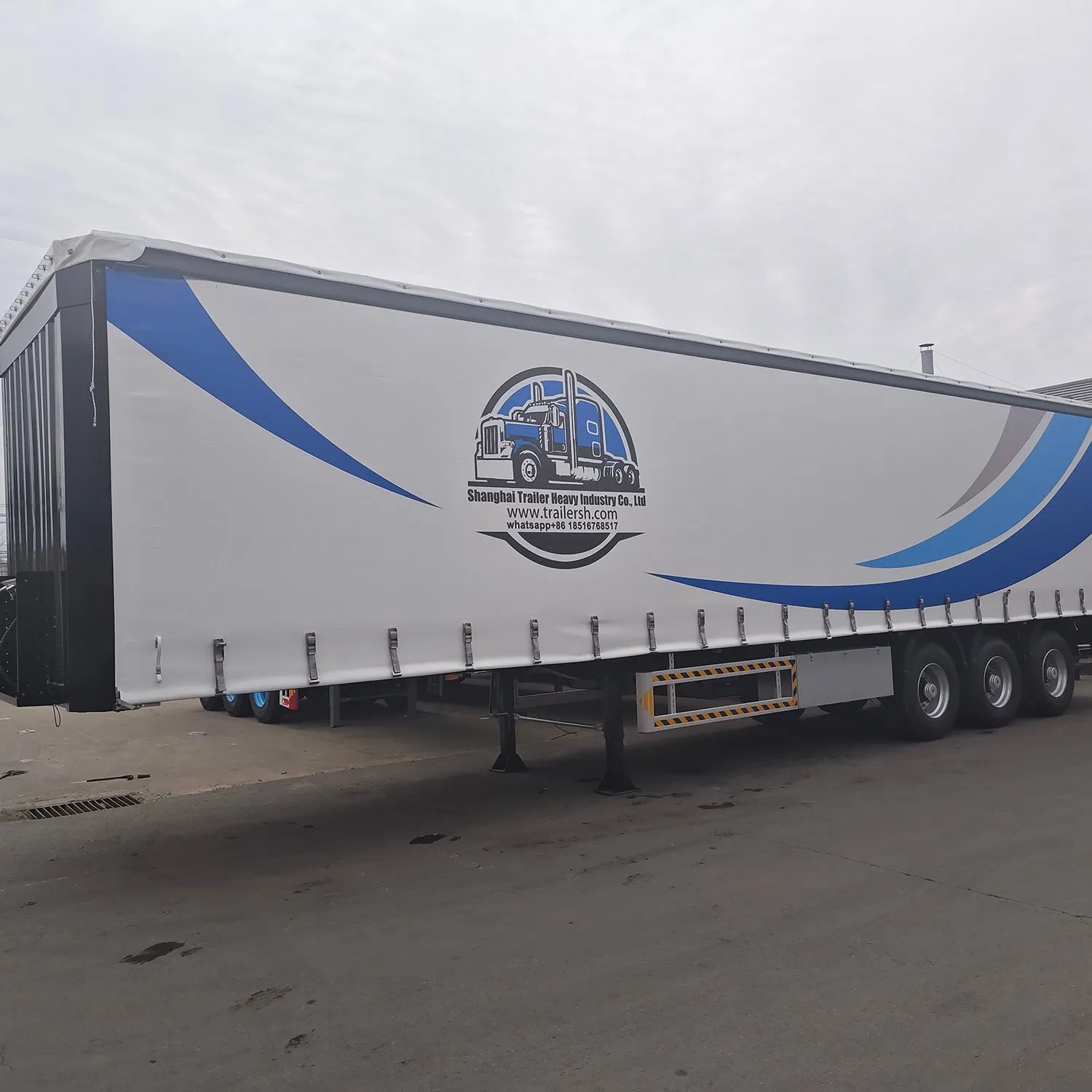 Adaptable to Various Cargo Types Special Purpose Trailer Construction Site Transport Semi Trailer